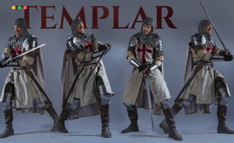 599 张圣殿骑士参考照片 Templar Photo Reference Pack