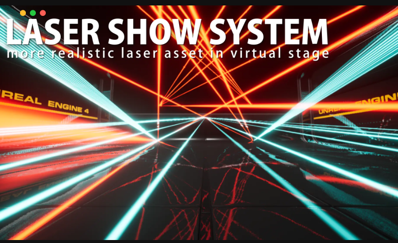 【UE4】激光表演系统 Laser Show System