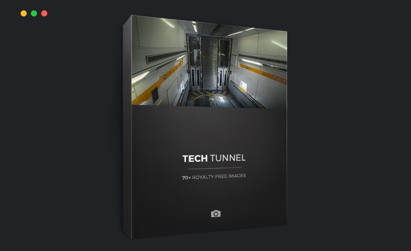 71 张科幻隧道照片参考 Tech Tunnel