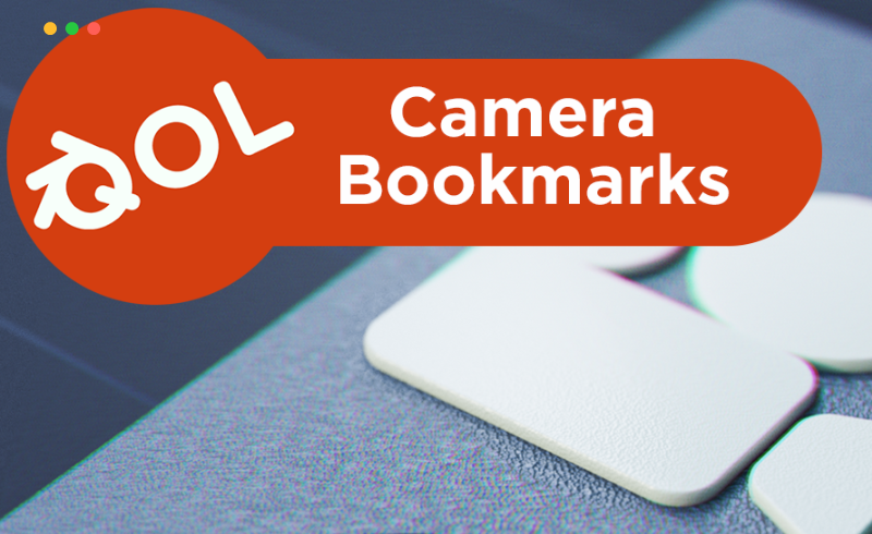 Blender插件 – Qol 相机书签 Qol Tools: Camera Bookmarks
