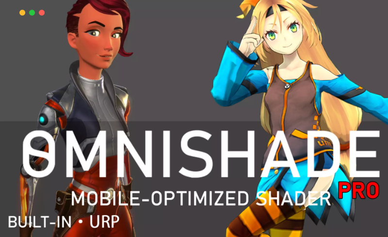 Unity插件 –  风格化着色器 OmniShade Pro – Mobile Optimized Shader