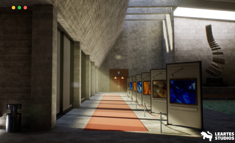【UE4/5】现代美术馆场景环境 Modern Art Museum Environment