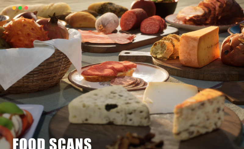 【UE5】食品扫描 Food Scans