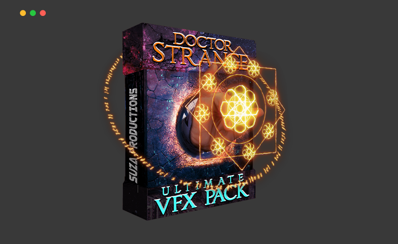 【视频素材】奇异博士终极视觉特效资源包 Doctor Strange Ultimate VFX Assets Pack