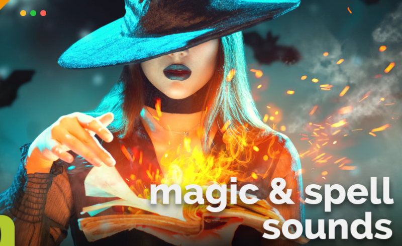 【UE4/5】魔法咒语音效 Magic & Spell Sounds PRO
