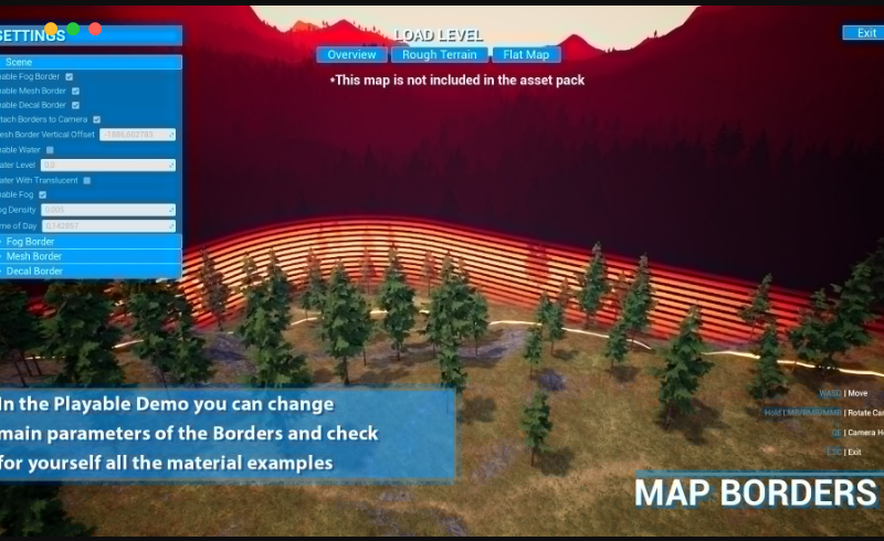 【UE4/5】地图边界设计 Map Border Collection