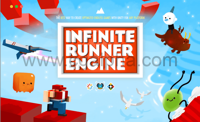 Unity插件 – 跑酷游戏开发模板 2D+3D Infinite Runner Engine