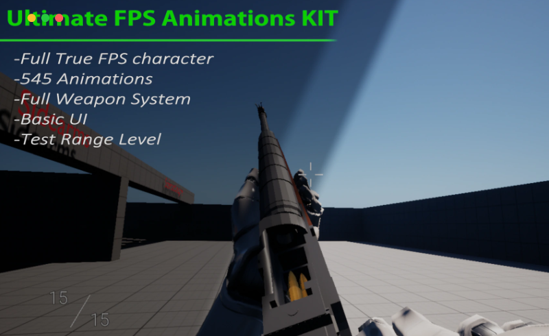 【UE5】终极 FPS 动画套件 Ultimate FPS Animations Kit