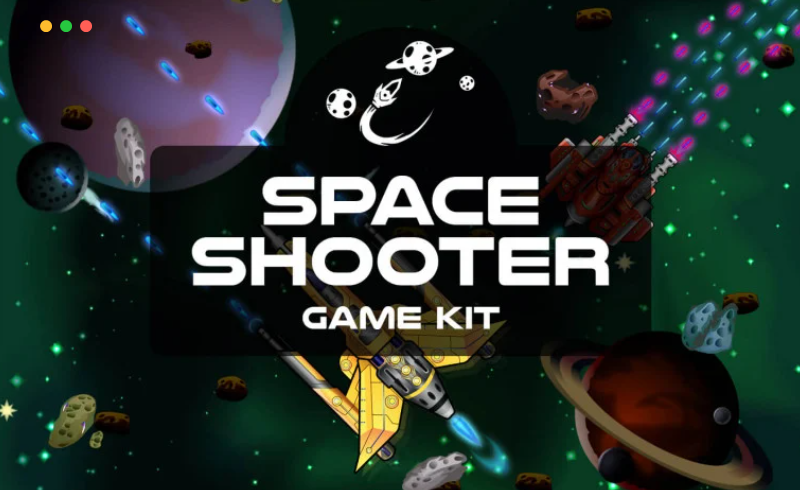 太空射击游戏开发套件 SPACE SHOOTER GAME KIT