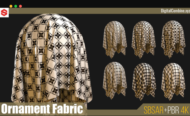 7 种装饰品织物材质 Ornament Fabric
