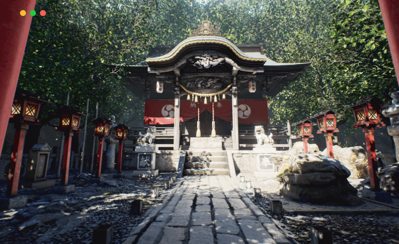 【UE4/5】日本神社 Shinto Shrine