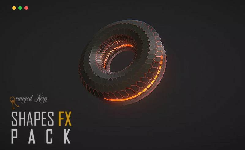 Unity – 形状Fx 包 Shapes FX Pack