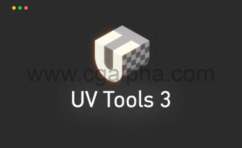 3Dmax插件 – UV编辑工具 UV Tools