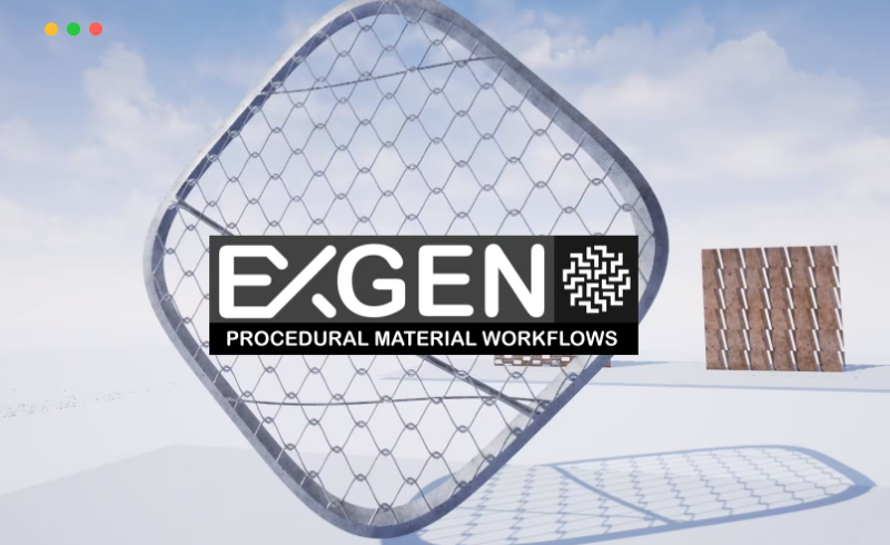 【UE4/5】EXGEN 程序化材质 EXGEN Procedural Materials