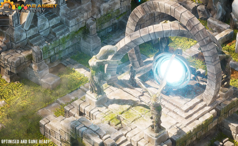 【UE5】天坛 Isometric World : Sky Temple