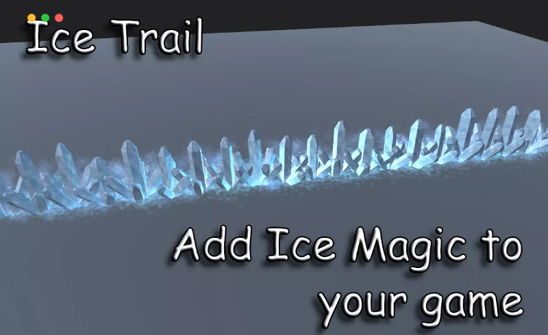 Unity – 冰粒子游戏特效 Ice Particle Systems