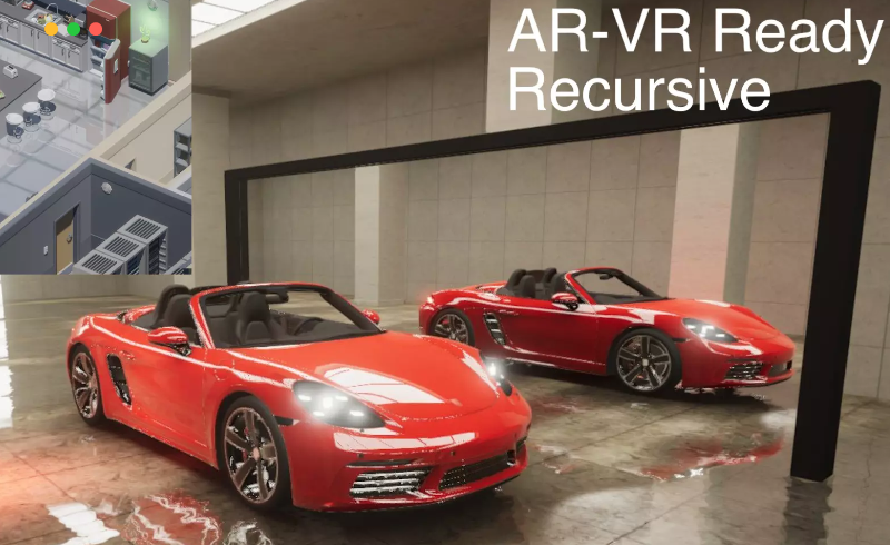 Unity – 镜像着色器 URP Mirror Shaders / AR-VR Ready