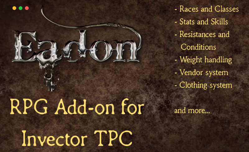 Unity插件 – 第三人称控制器插件 Eadon RPG for Invector
