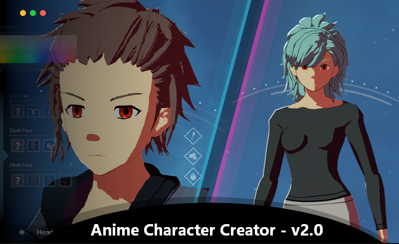 【UE5】卡通动漫角色创作者 Anime Character Creator