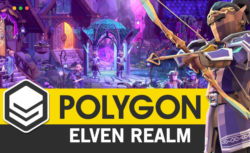 【UE4/5】风格化精灵王国 POLYGON – Elven Realm