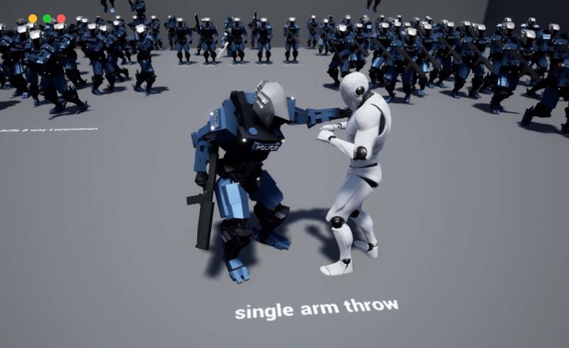 【UE4/5】机器人警察 Robot Police