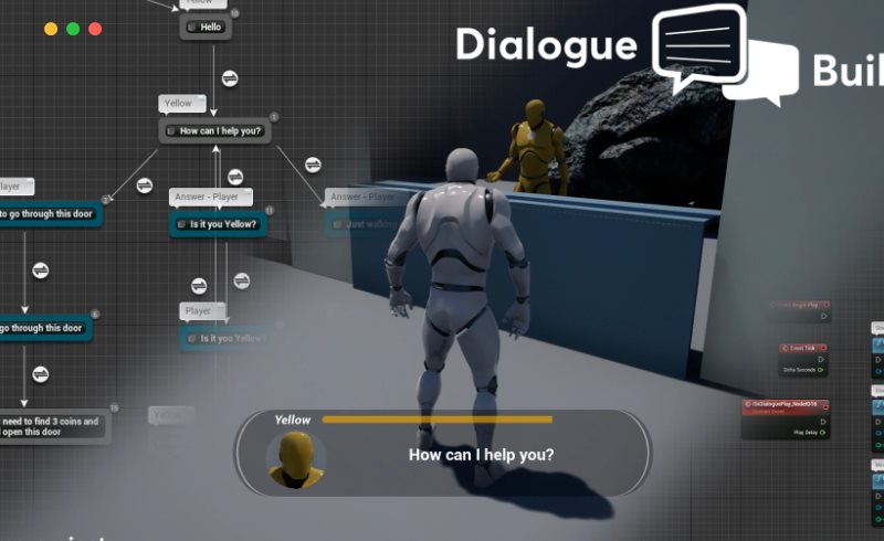 UE5插件 – 任务对话插件 Dialogue Builder