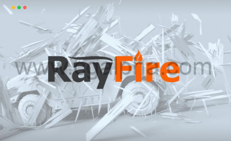 3Dmax插件 – 破碎爆炸插件 RayFire