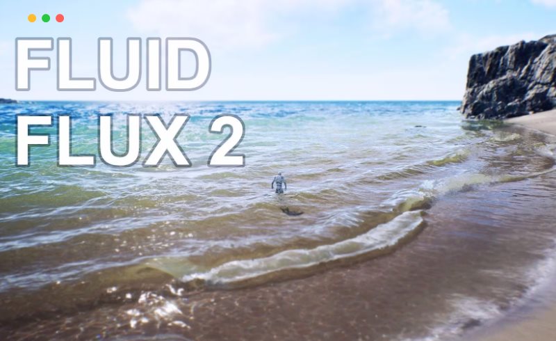 【UE4/5】二维浅水模拟系统 Fluid Flux