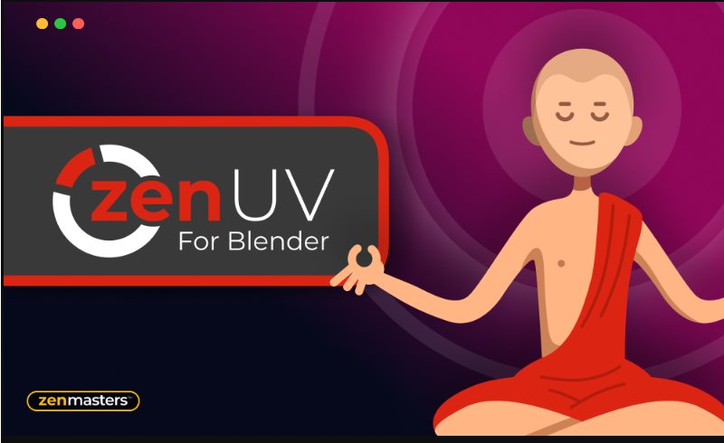 Blender插件 – UV编辑插件 Zen Uv
