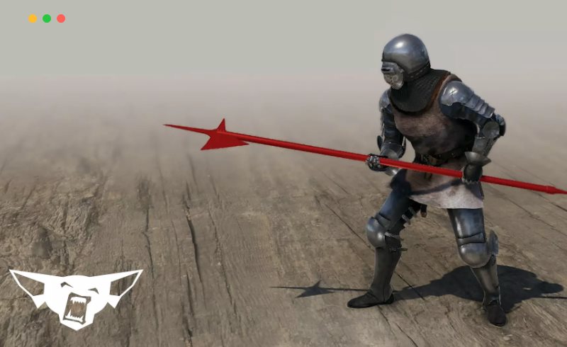 Unity – 矛与戟动画 Spear And Halberd Animset