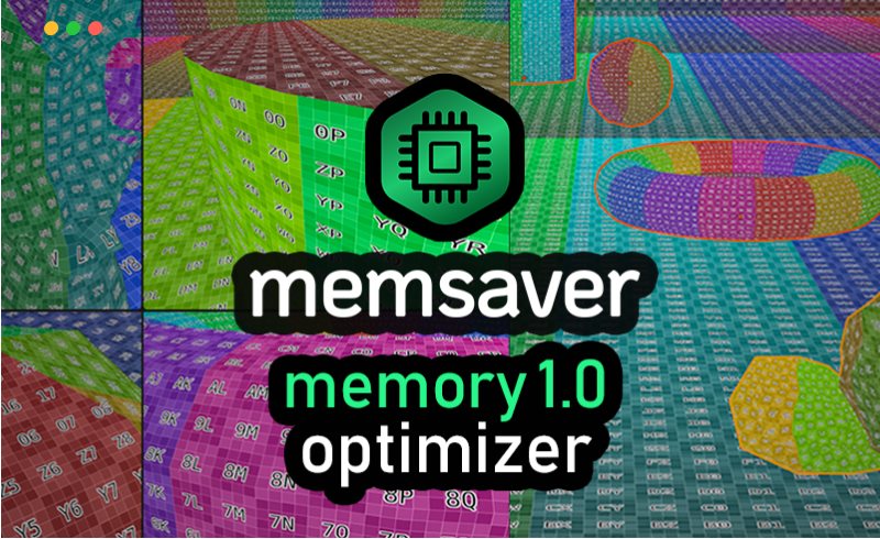 Blender插件 – 内存优化插件 Memsaver Memory Optimizer Vram Saver
