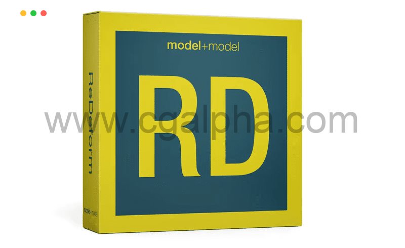 3DMax插件 – 模型整体变形缩放插件 ReDeform