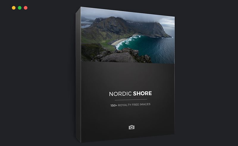 158 张北欧海岸线岩石悬崖参考照片 Nordic Shore