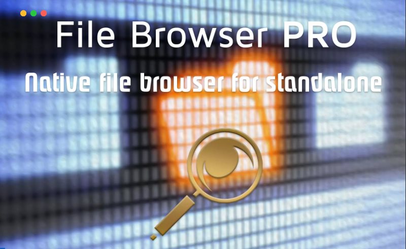 Unity插件 – 文件浏览器插件 File Browser PRO