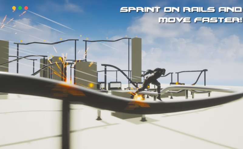 【UE4/5】轨道创建工具 Spline Grind Rail Builder