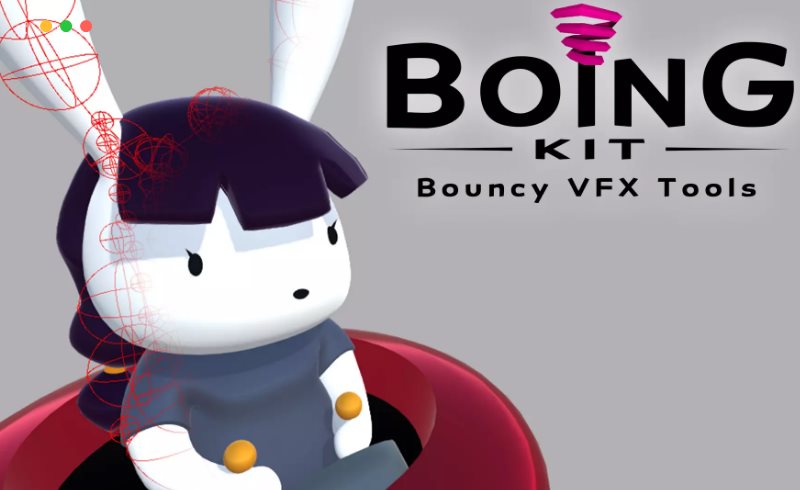 Unity插件 – 动态骨骼绑定插件 Boing Kit: Dynamic Bouncy Bones, Grass, and More