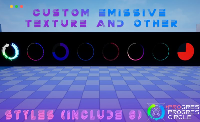 【UE5】游戏渐进式进度条圆圈 Progressive UI – Progressbar circle