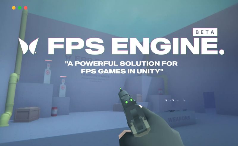 Unity插件 – 第一人称射击引擎 FPS Engine