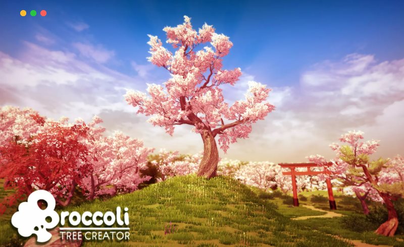 Unity插件 – 植物树创建工具 Broccoli Tree Creator