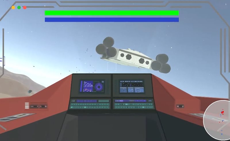 Unity插件 – 科幻飞船控制器 Sci-Fi Ship Controller