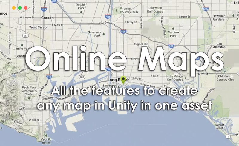 Unity插件 – 在线地图插件 Online Maps v3