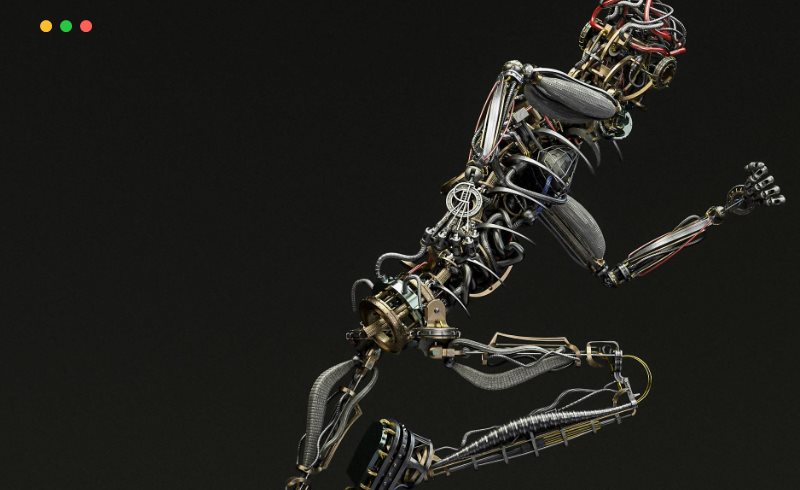 模型资产 – 人形机甲3D模型 3D models of humanoid machines