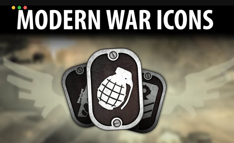 【UE4/5】现代战争图标 Modern War Icons