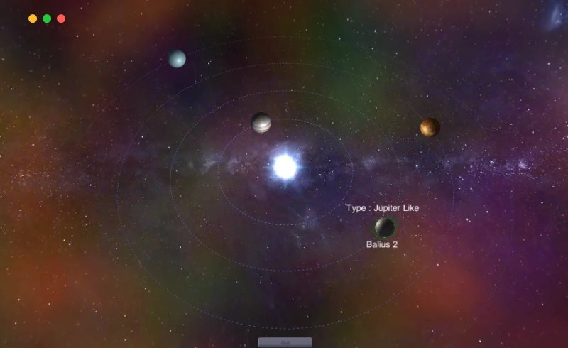 Unity插件 – 具有太阳系和行星的星系系统 Persistent Galaxy Generator with Solar Systems and Planets