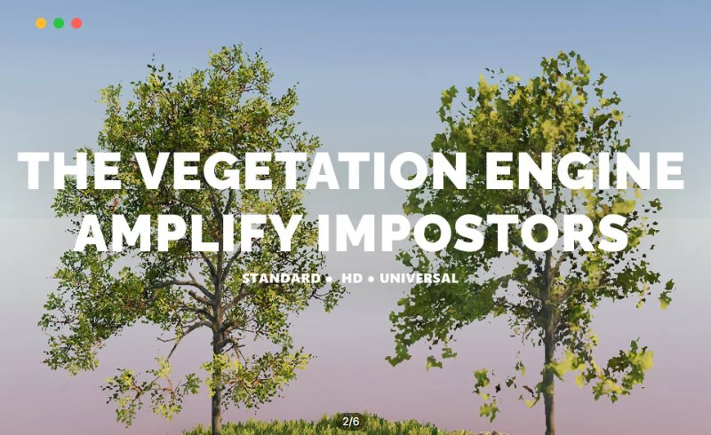 Unity插件 – 植被引擎 The Vegetation Engine | Amplify Impostors Module