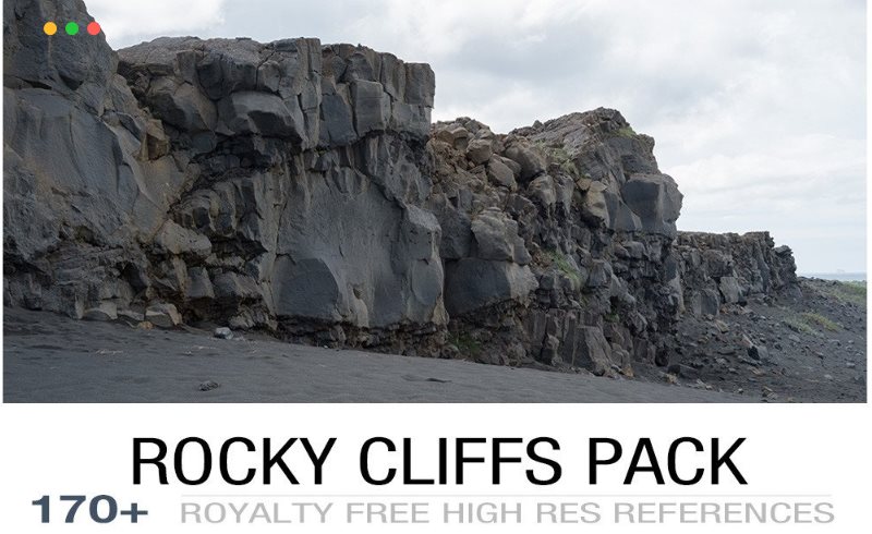 170 张岩石悬崖参考照片 ROCKY CLIFFS PACK