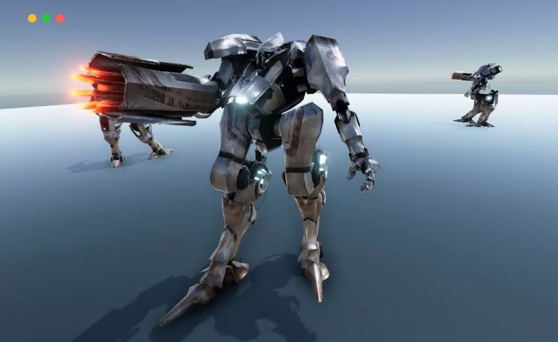 Unity – 机器人战士 Robot Warrior