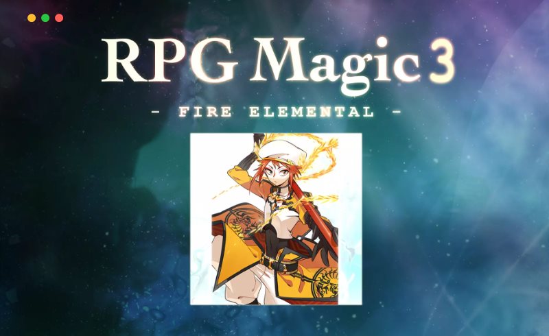 游戏音效魔法咒语音效 Magic Spells – Fire