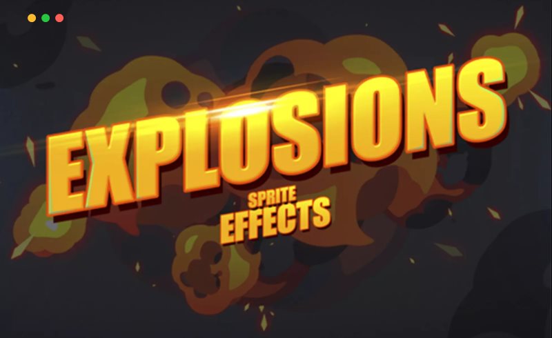 Unity – 爆炸特效资产包 Explosions Sprite Effects Pack