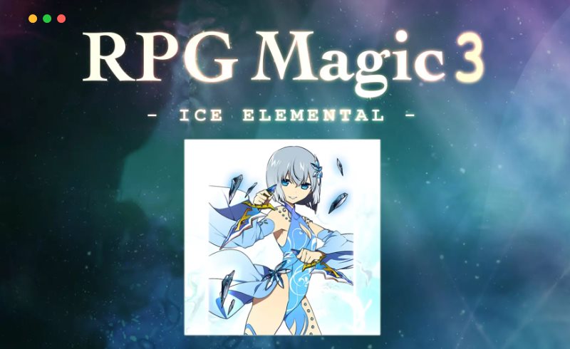 Unity – 游戏魔法音效 Magic Spells – Ice
